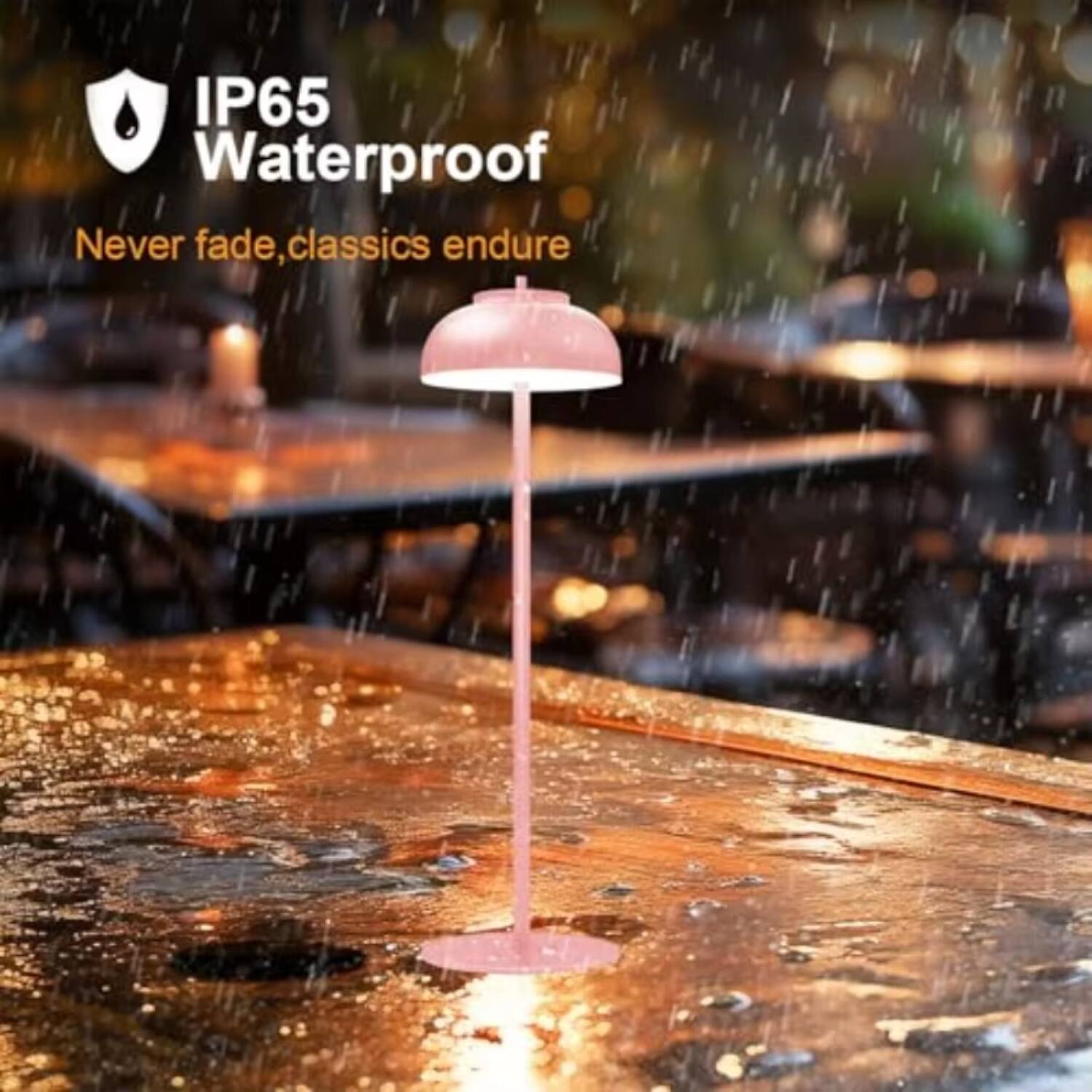 IP65 Waterproof  
Never fade, classics endure