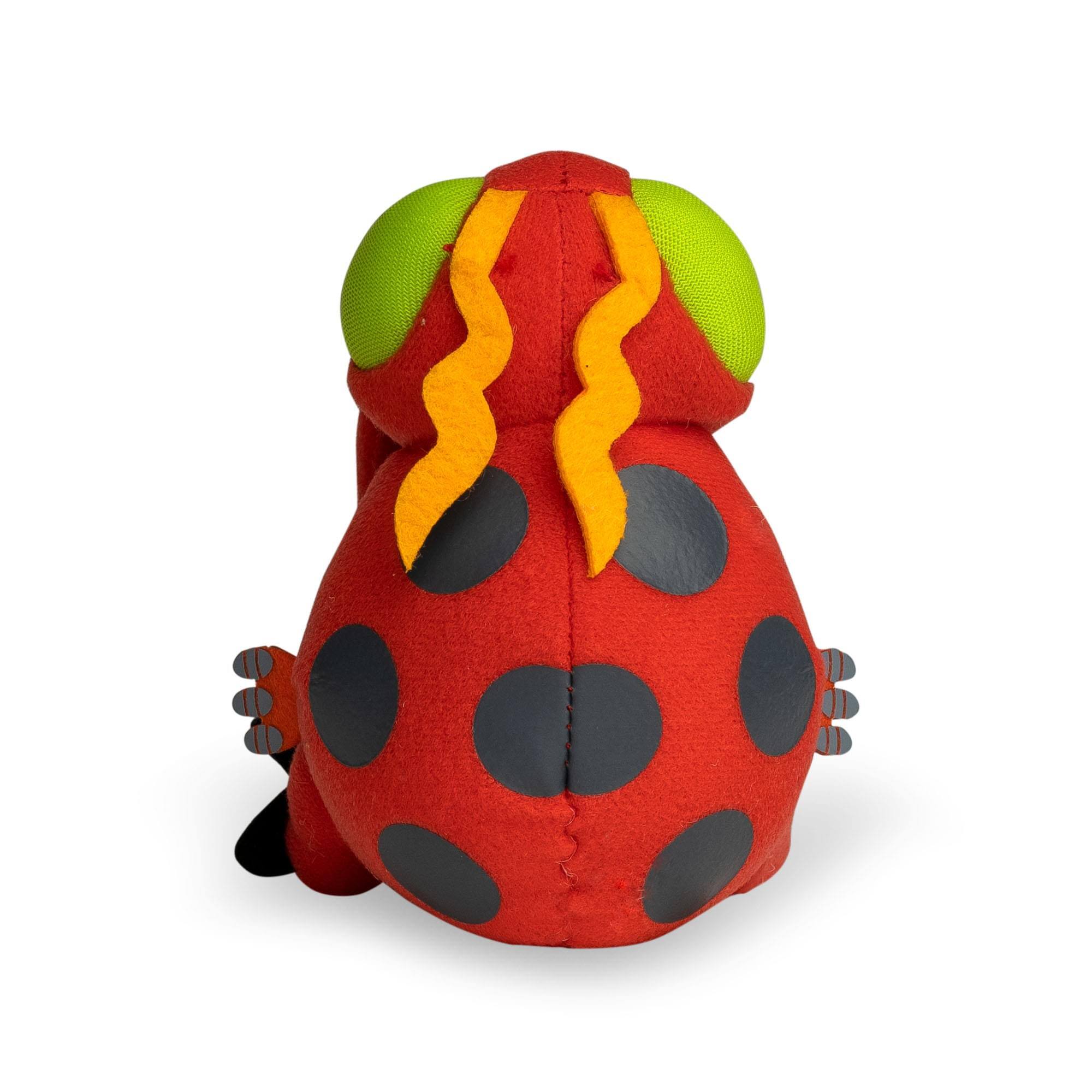 Alt View 10. Bandai - Digimon 4 Inch Mini Character Plush | Tentomon - Red.