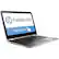 Left. HP - Pavilion x360 2-in-1 13.3" Touch-Screen Laptop - Intel Core i3 - 8GB Memory - 1TB Hard Drive - Horizontal brushing in natural silver.