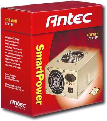 Angle Standard. Antec - 400-Watt ATX CPU Power Supply.