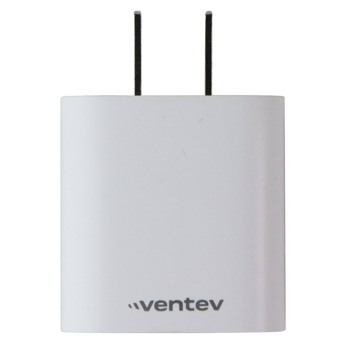 Alt View 1. Ventev - 30W Single Port USB-C Ultra Fast Wall Charger - White - White.