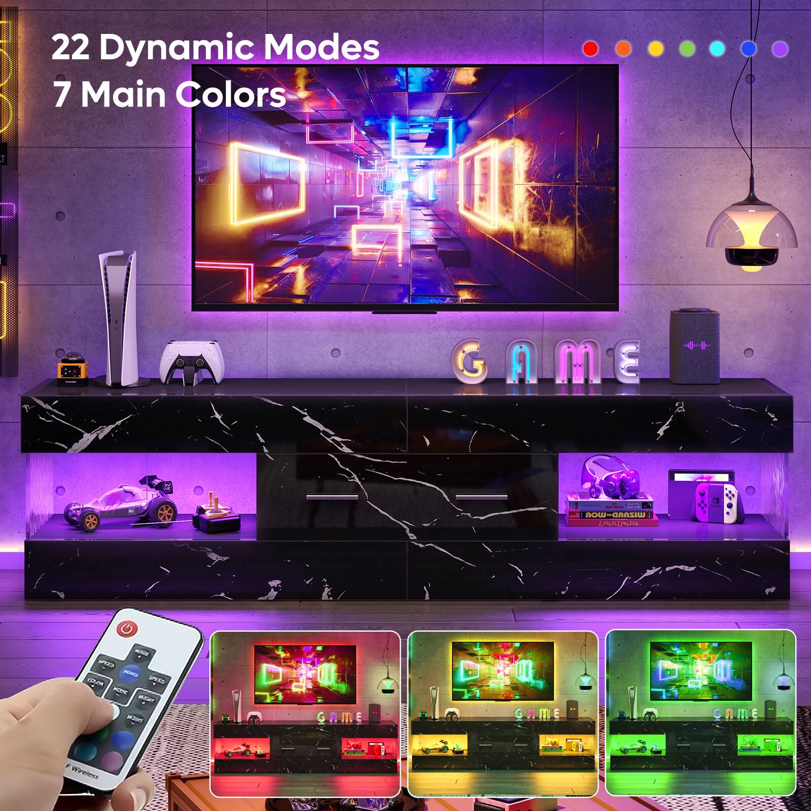 22 Dynamic Modes  
7 Main Colors  

4+ GAME  

146 MA - WIZARD+WOA 1  
COM KOTO ON KOSE  

GAME  
GAME  

Wreen