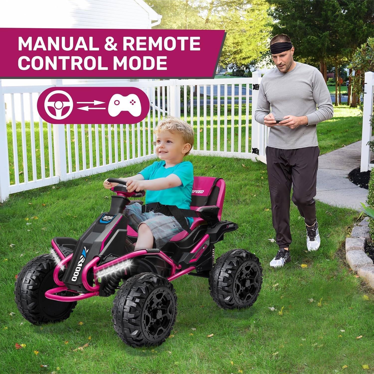 MANUAL & REMOTE CONTROL MODE

SPEED
R1000
305