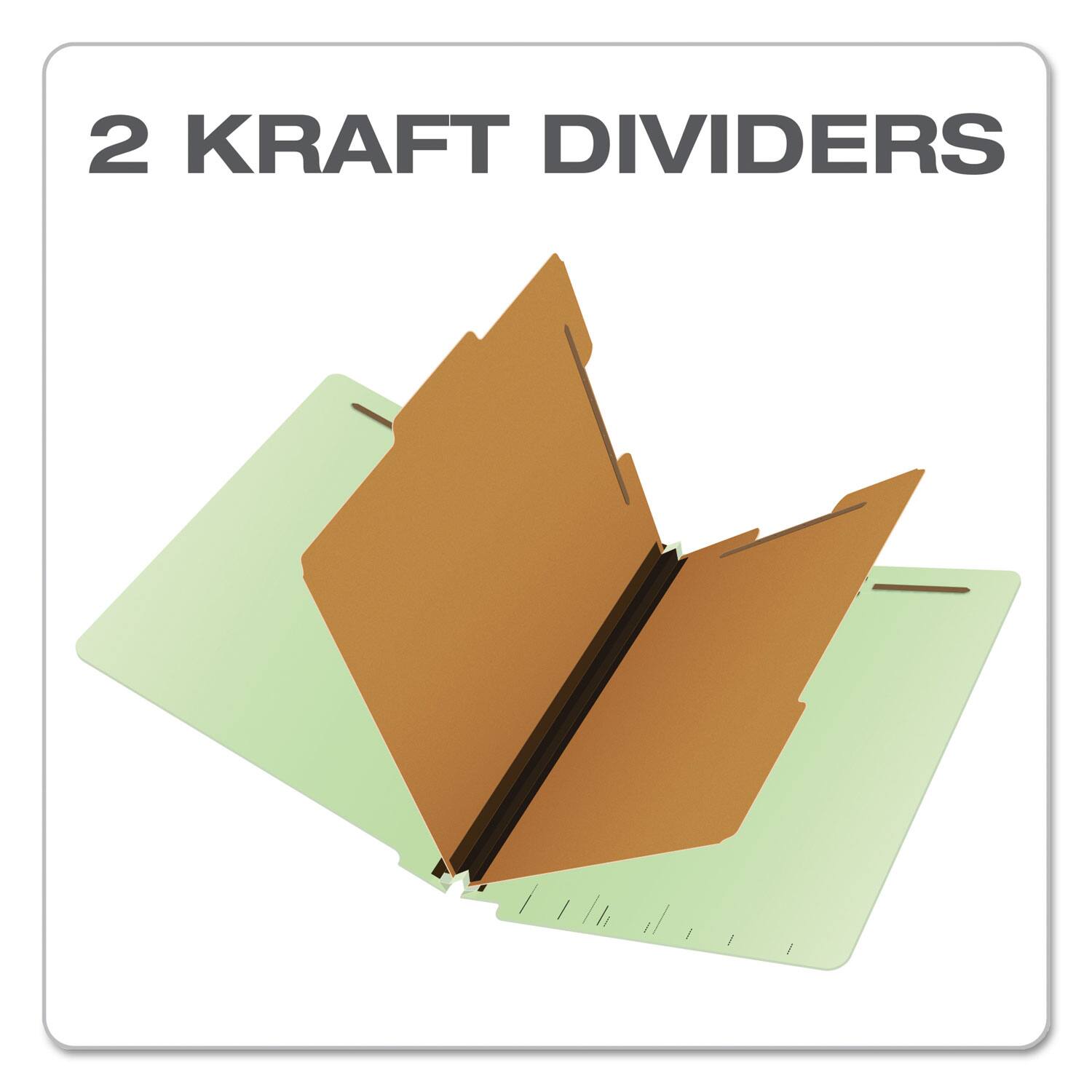 2 Kraft Dividers