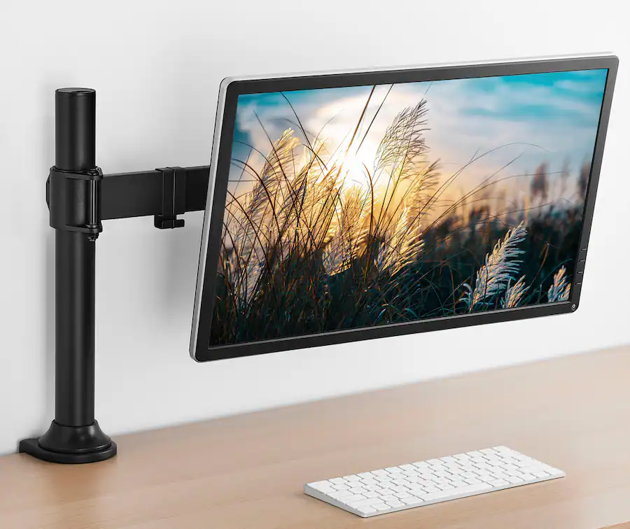 Insignia™ Desktop Mount for Monitors up to 35” Wide Black NS-SMMT2B5 ...