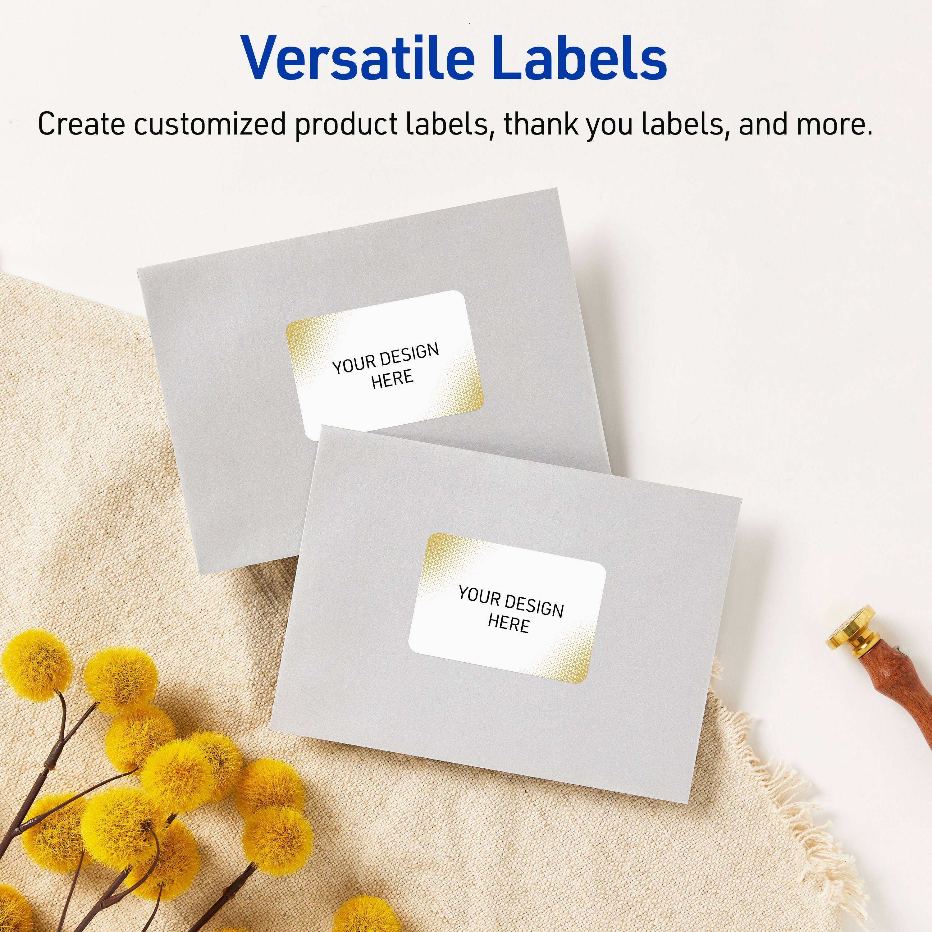 Versatile Labels

Create customized product labels, thank you labels, and more.

YOUR DESIGN HERE
YOUR DESIGN HERE