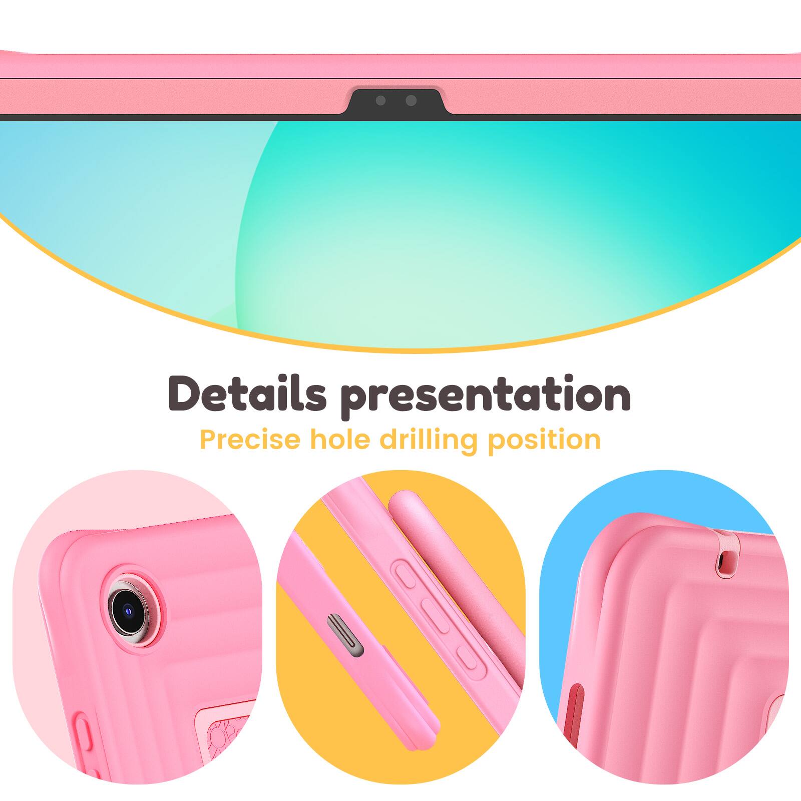 Details presentation  
Precise hole drilling position