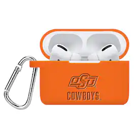 Affinity Bands - Oklahoma State Cowboys Debossed Silicone Airpods Pro Case Cover - No Size - Multicolor