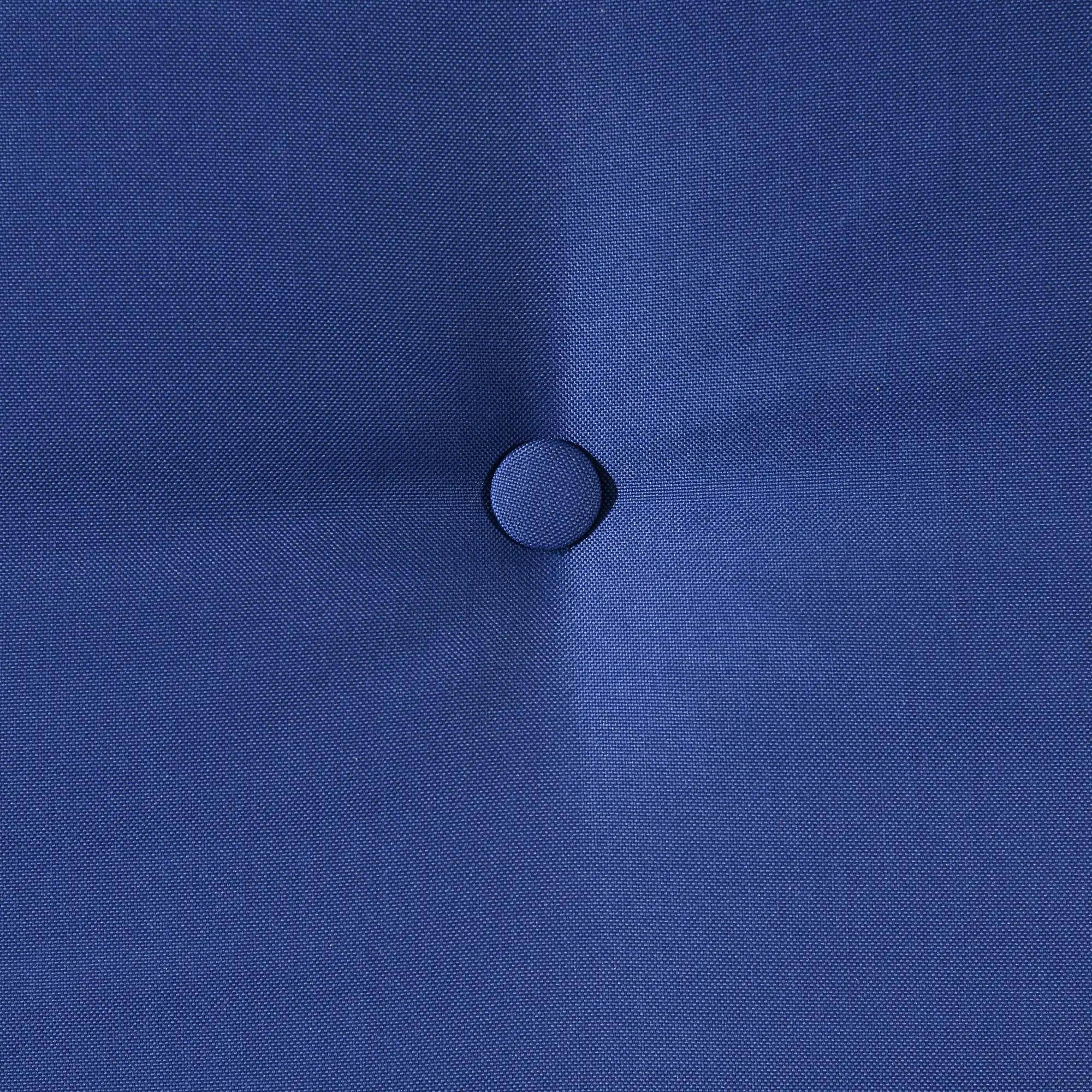 Alt View 1. Resenkos - Resenkos Outdoor Rattan Recliner Chic Set With Cushions & Footrests, Wicker Lounge Chair With Armrests, Dark Blue - Dark Blue.