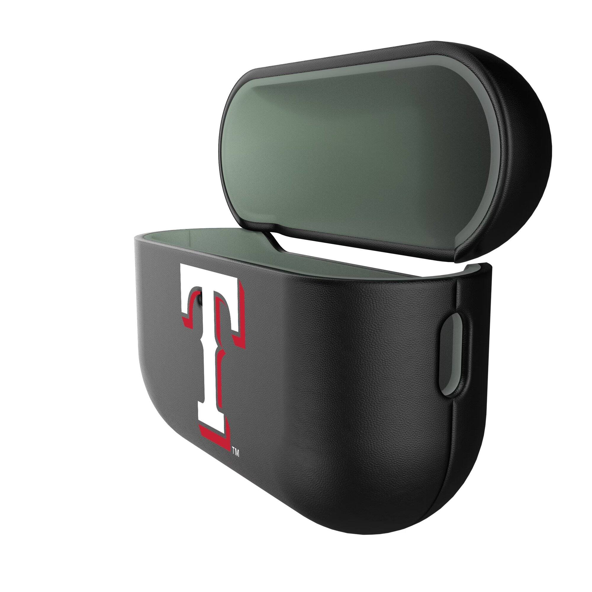 Alt View 1. Keyscaper - Texas Rangers AirPods Pro 3rd Generation Case Cover - No Size - Black.
