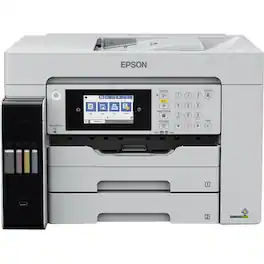 Epson - WorkForce ST-C8000 Wireless Inkjet Multifunction Printer - Color - 25 ppm Mono/25 ppm Color Print - Fast Ethernet