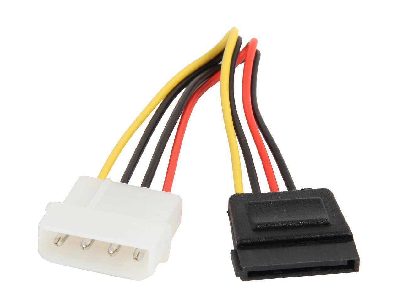 Alt View 1. Nippon Labs - Nippon Labs POW-S6110-6IN 6 in. 5.25 Male to SATA Internal DC Adaptor Cable Female to Male.