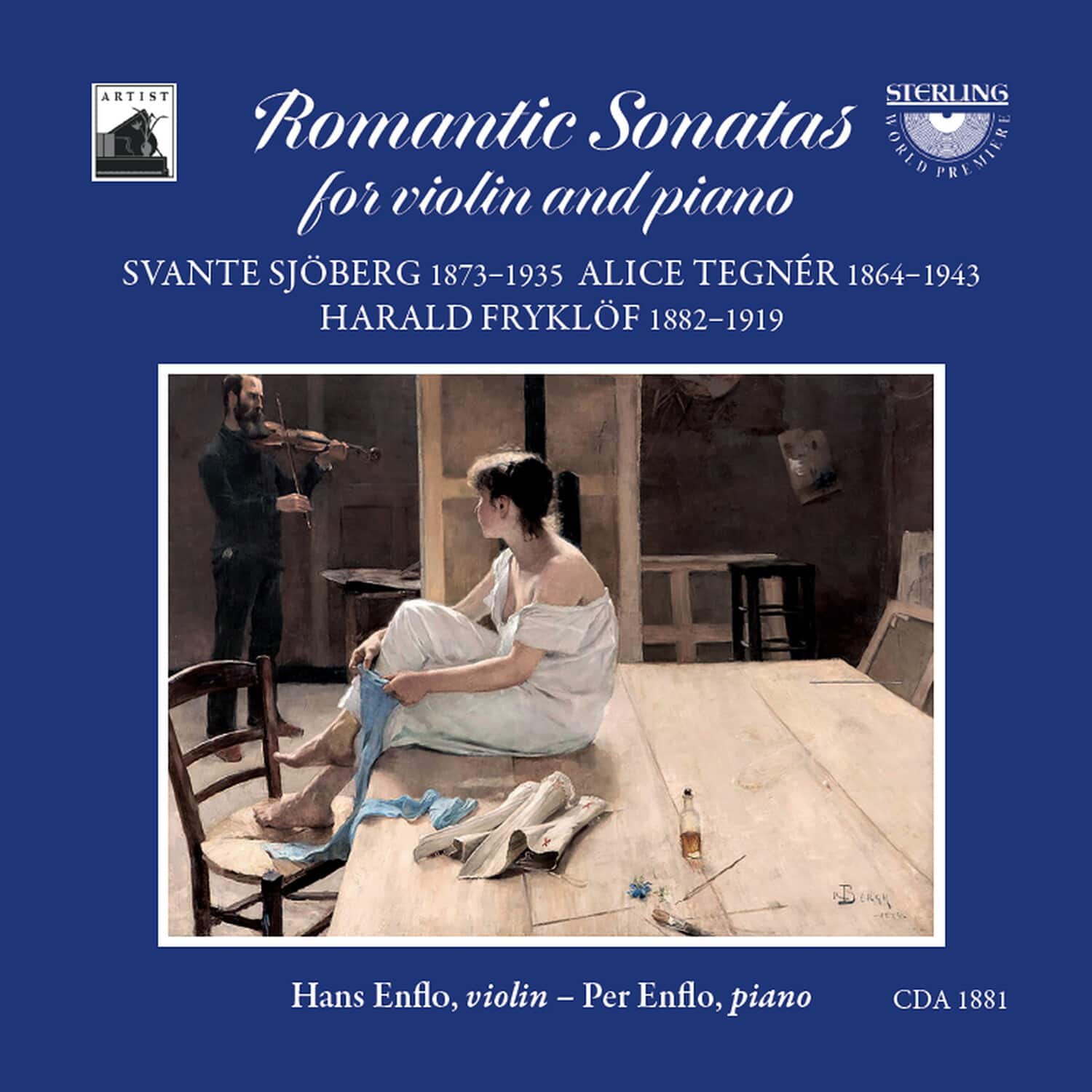 Hans Enflo - Romantic Sonatas for Violin & Piano   - COMPACT DISCS [CD] price history on PriceWatchPro