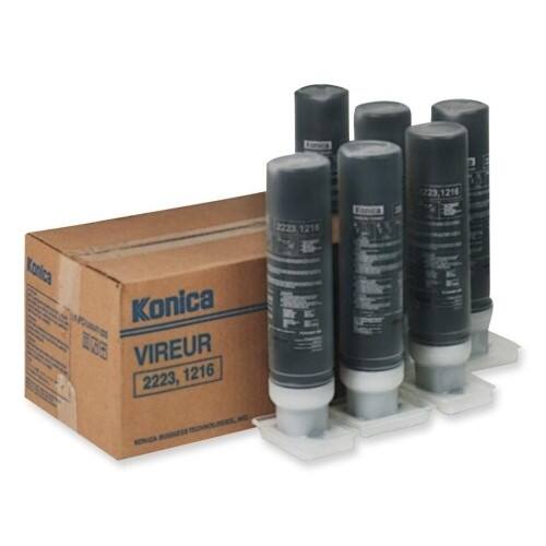 Front Standard. Konica Minolta - Toner Cartridge - Black.