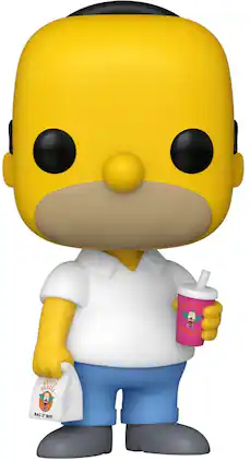 Funko - POP! Television: Simpsons - Homer - COLLECTIBLES - Multicolor