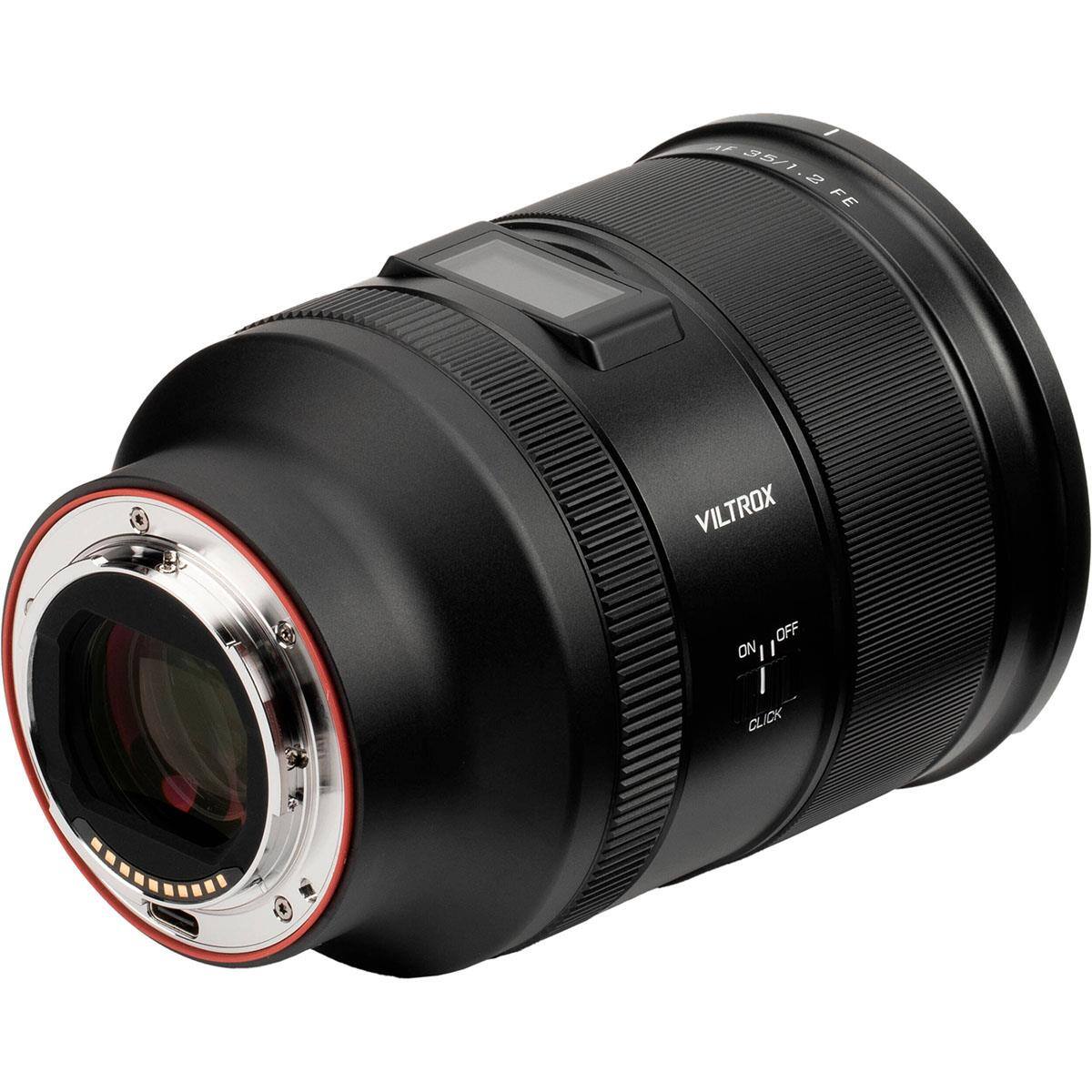 / 4F 95/1.2 a FE VILTROX OFF ON I CLICK
