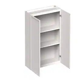Boyel Living - 36-in W x 36-in H x 12-in D Slim Shaker RTA Kitchen Wall Cabinet with Soft-Close - Snow White
