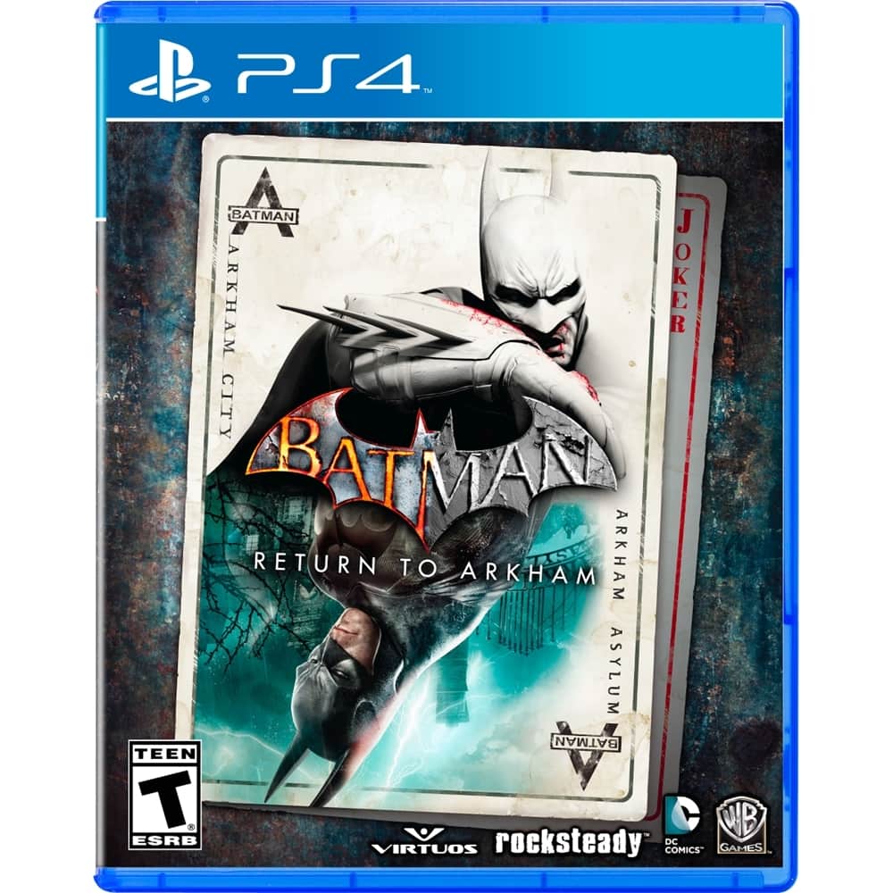 Front. WB Games - Batman: Return to Arkham.
