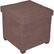 Angle. dar Living - Storage Ottoman - Brown.