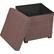 Alt View 11. dar Living - Storage Ottoman - Brown.