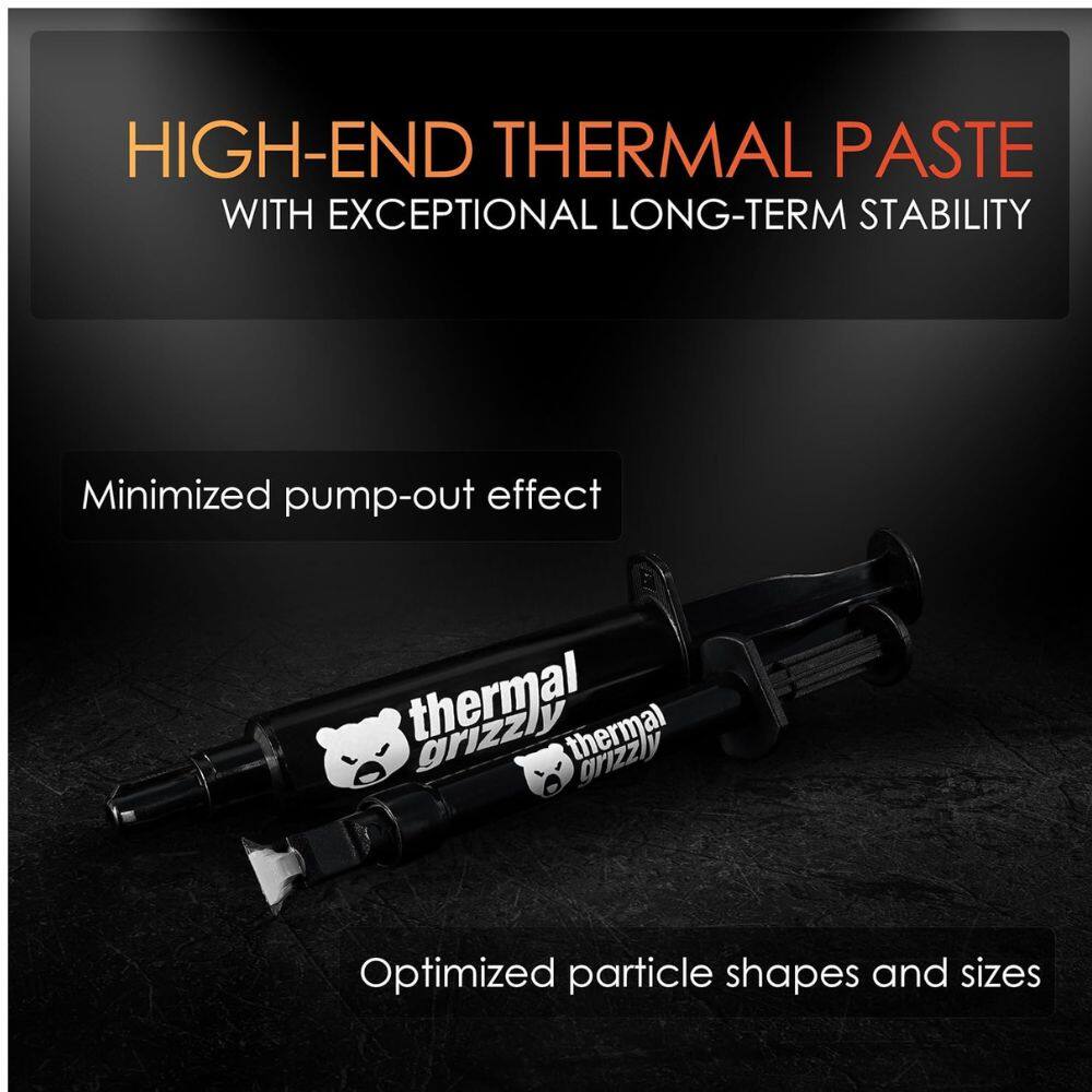 HIGH-END THERMAL PASTE WITH EXCEPTIONAL LONG-TERM STABILITY

- Minimized pump-out effect
- Optimized particle shapes and sizes