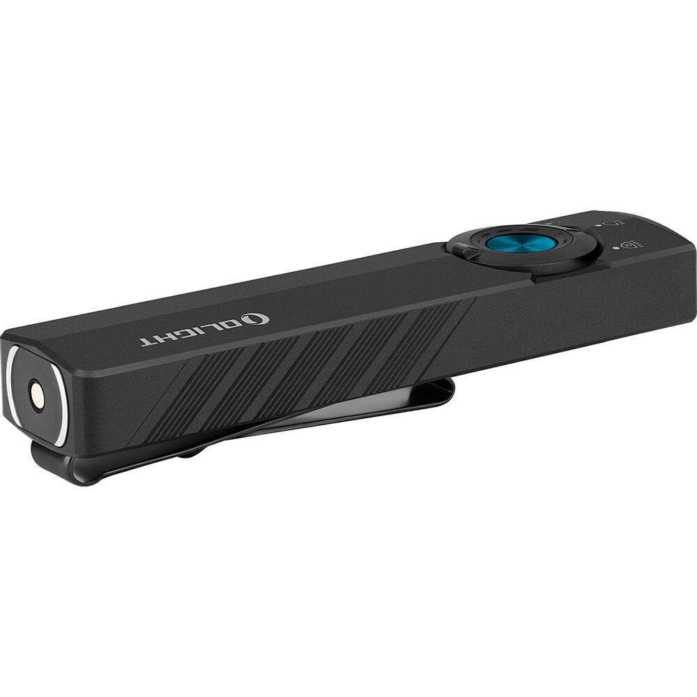 Alt View 4. OLIGHT - ArkPro Lite 1,200 Lumens Flat 3-in-1 Pocket Flashlight ARKPRO LITE - Black.