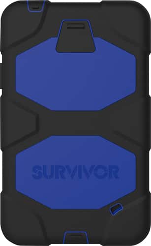 Customer Reviews Griffin Survivor Case For Samsung Galaxy Tab 4 7 Black Blue Gb39913 Best Buy