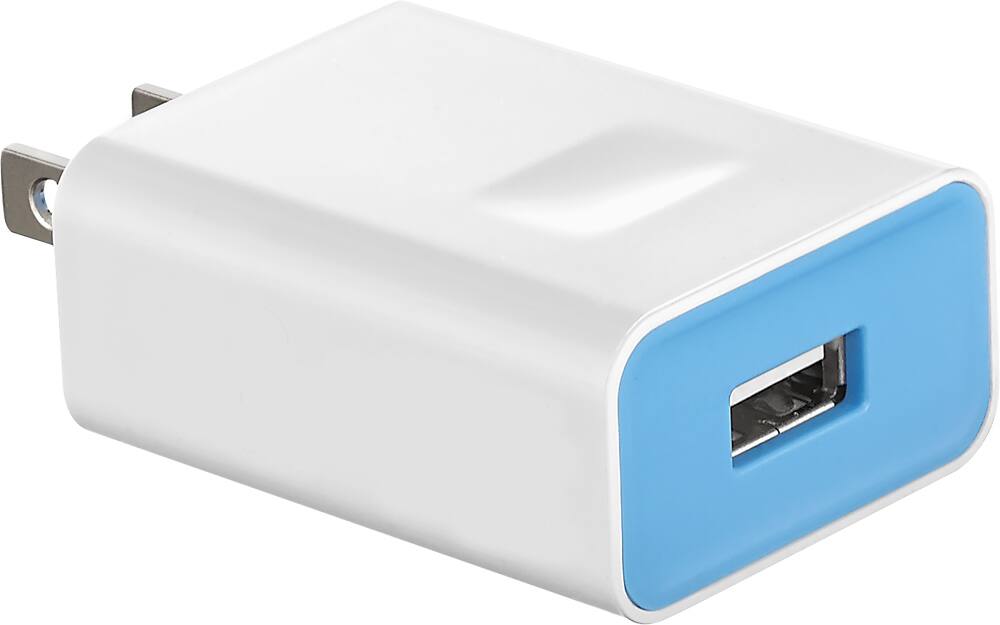 Best Buy Insignia™ USB Wall Charger Horizon Blue NSMAC2U
