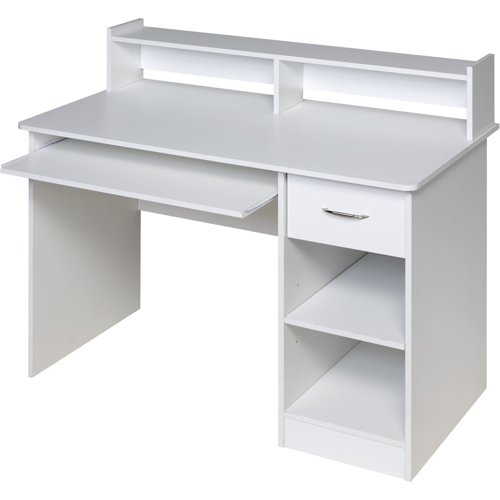 OneSpace Workstation Desk White 50-LD0101 - Best Buy