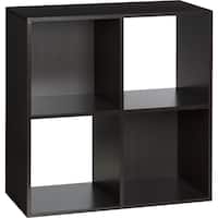 OneSpace - 4-Cube Organizer - Espresso - Front_Zoom