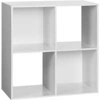 OneSpace - 4-Cube Organizer - White - Front_Zoom