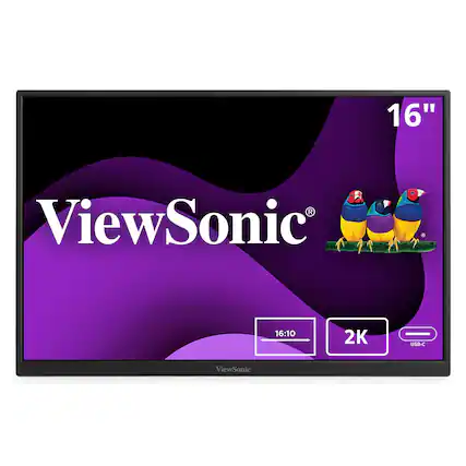 "16" R ViewSonic 16:10 2K USB-C ViewSonic"