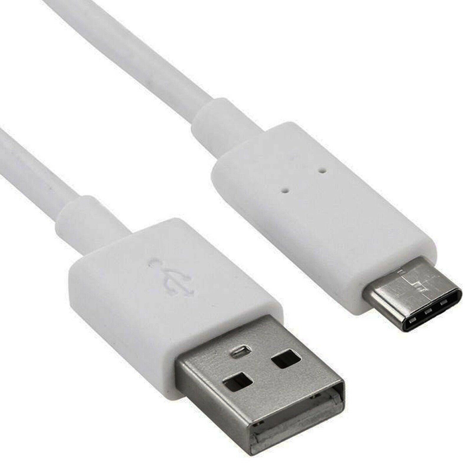 Front. Sanoxy - USB Type-C to USB-A 2.0 Male Charger Cable, 3 Feet, White - White.