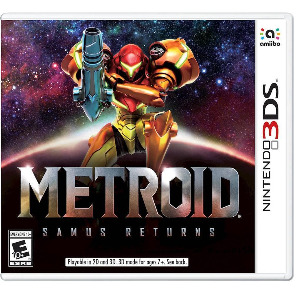 Front. Nintendo - Metroid: Samus Returns.