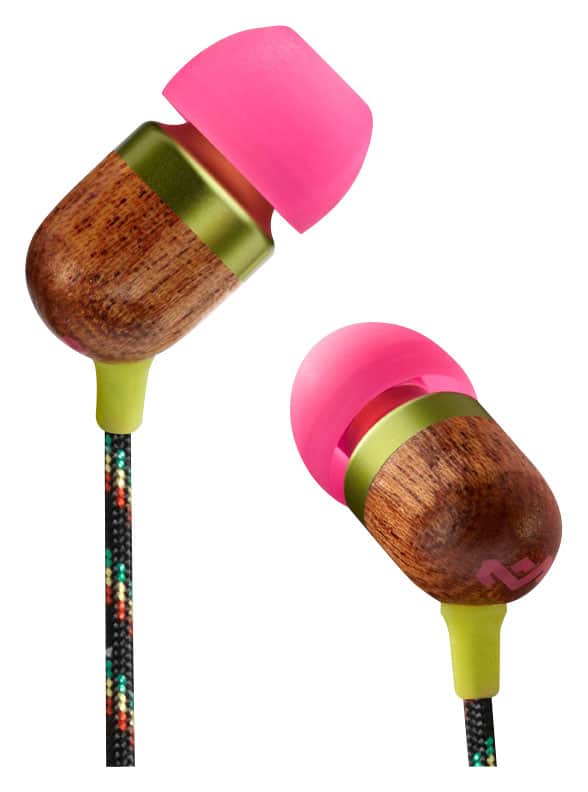 Front. House of Marley - Smile Jamaica Earbud Headphones - Lily.