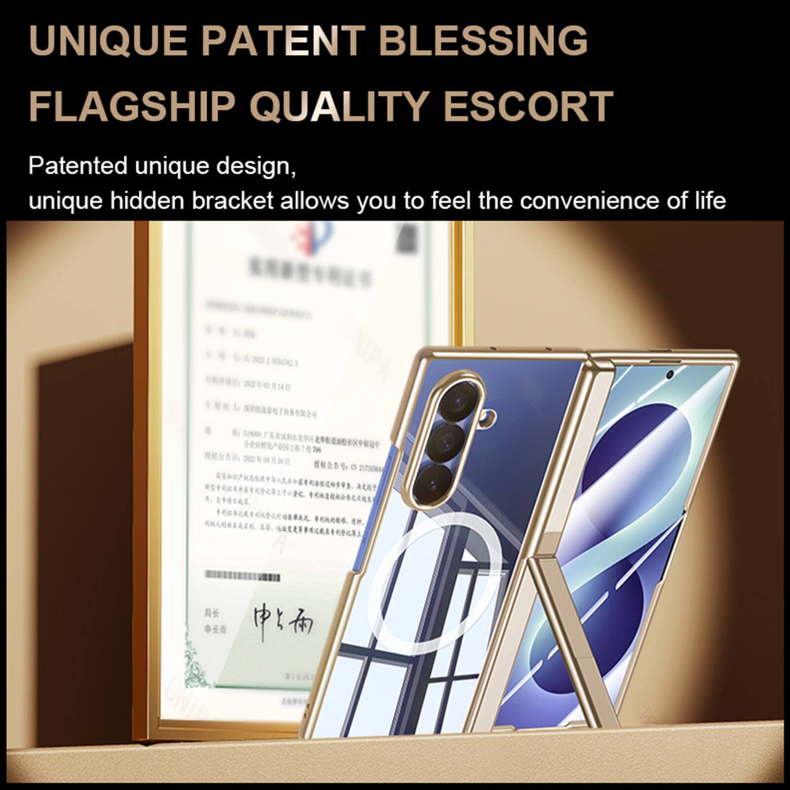 UNIQUE PATENT BLESSING FLAGSHIP QUALITY ESCORT

Patented unique design, unique hidden bracket allows you to feel the convenience of life