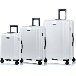 Champs - Marquis 3-Piece Luggage Set - White