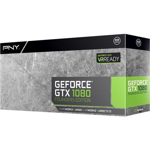 PNY GeForce GTX 1080 - Graphics card - GF GTX 1080 - 8 GB GDDR5X
