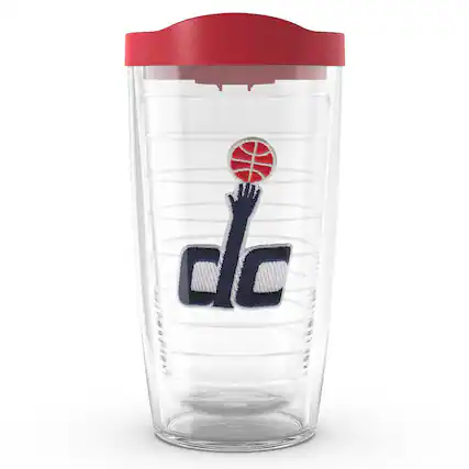 Front. Tervis - Washington Wizards 16oz. Emblem Classic Tumbler - Multicolor.