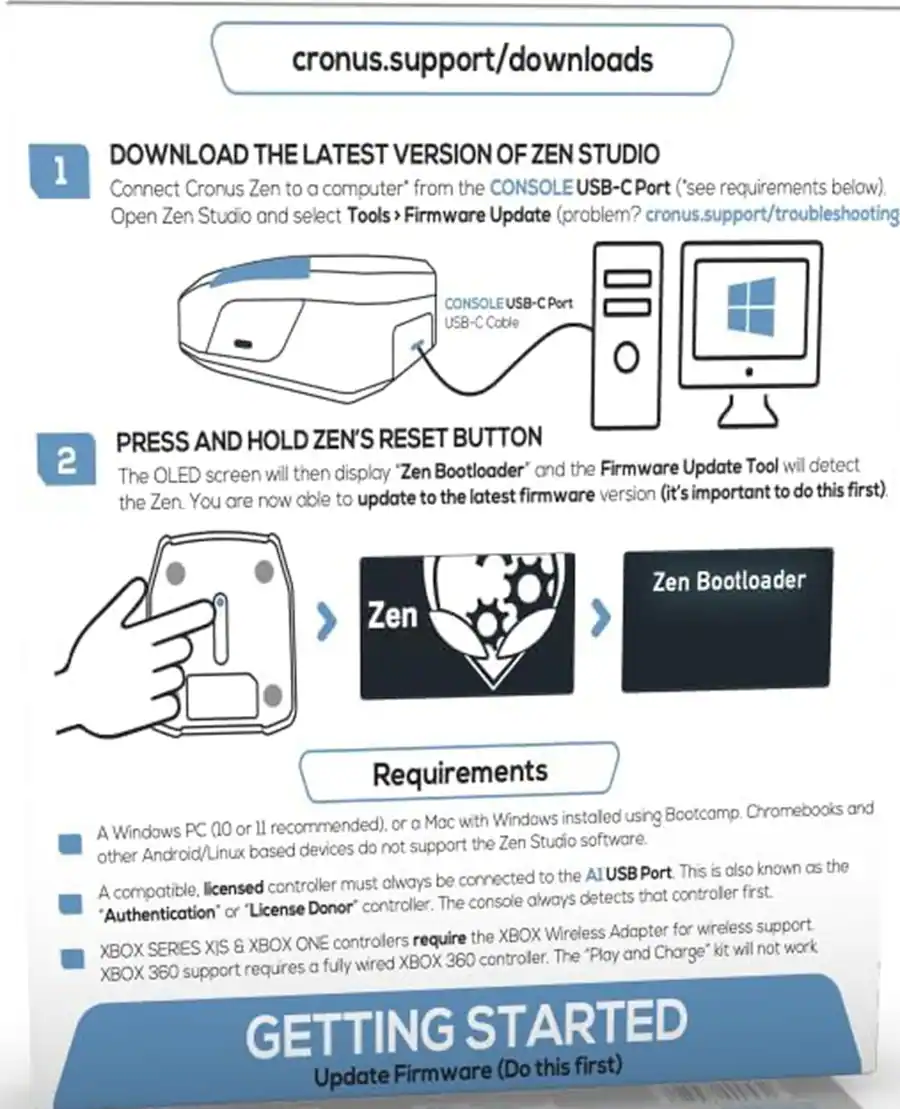 Collective Minds Cronus Zen Controller Emulator for Xbox One, Xbox ...
