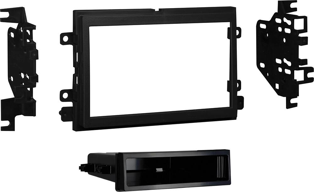 Metra 99-4000 Dash Kit For GM/Isuzu Vehicles – Single DIN Radio Install With Storage Pocket, Black