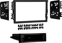 Metra - Dash Kit for Select 1996-2006 Hyundai Elantra Santa DIN DDIN - Black - Front_Zoom