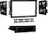 Front. Metra - Dash Kit for Select 1996-2006 Hyundai Elantra Santa DIN DDIN - Black.