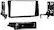 Front. Metra - Dash Kit for Select 2003-2008 Toyota Corolla DIN DDIN - Black.