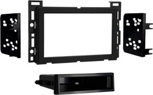 Metra - Dash Kit for Select Chevrolet, Saturn and Pontiac Vehicles - Matte black - Front_Zoom