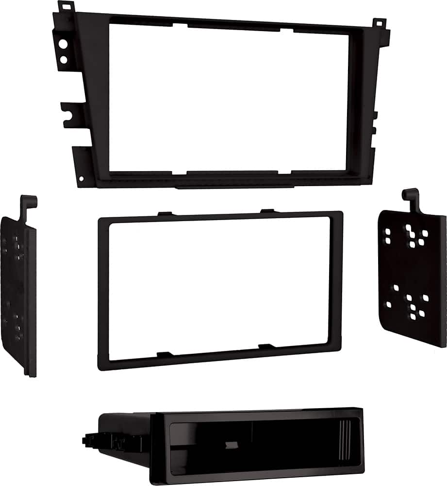 Front. Metra - Dash Kit for Select 1999-2003 Acura TL DIN DDIN - Black.