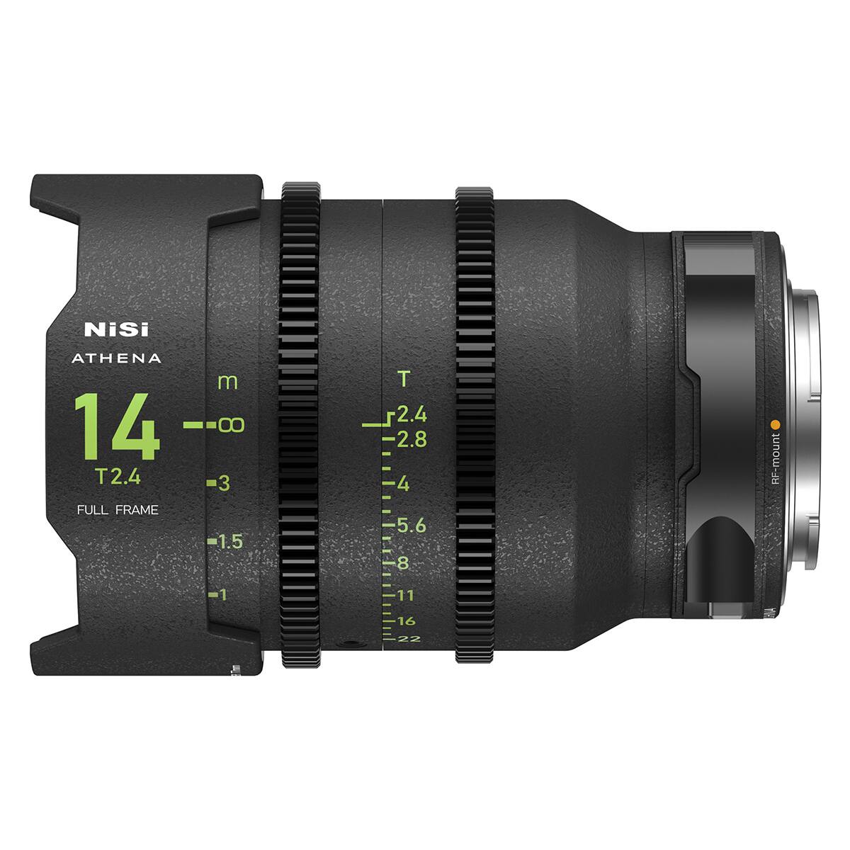 Nisi  
ATHENA 14 T2.4 FULL FRAME  
m 8 3 1.5  
T 2.4 -2.8 -4 5.6 8  
RF-mount  
=1  
11  
16  
22