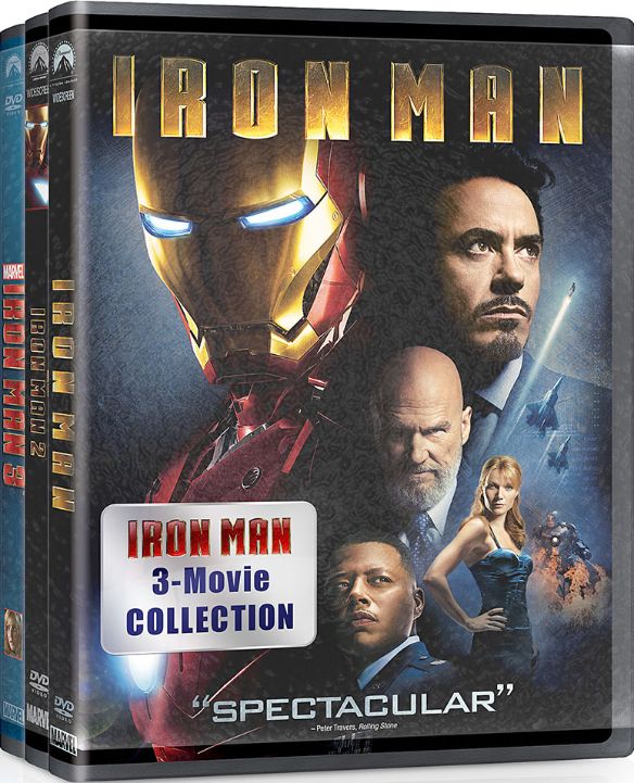  Iron Man: 3 Movie Collection [3 Discs] [DVD]