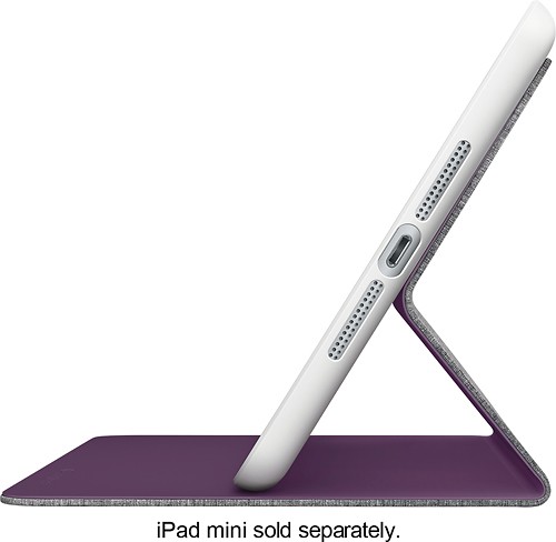  Logitech - Hinge Case for Apple® iPad® mini and iPad mini with Retina display - Mid Gray