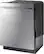 Left. Samsung - StormWash™, 3rd Rack, 24" Top Control Built-In Dishwasher.